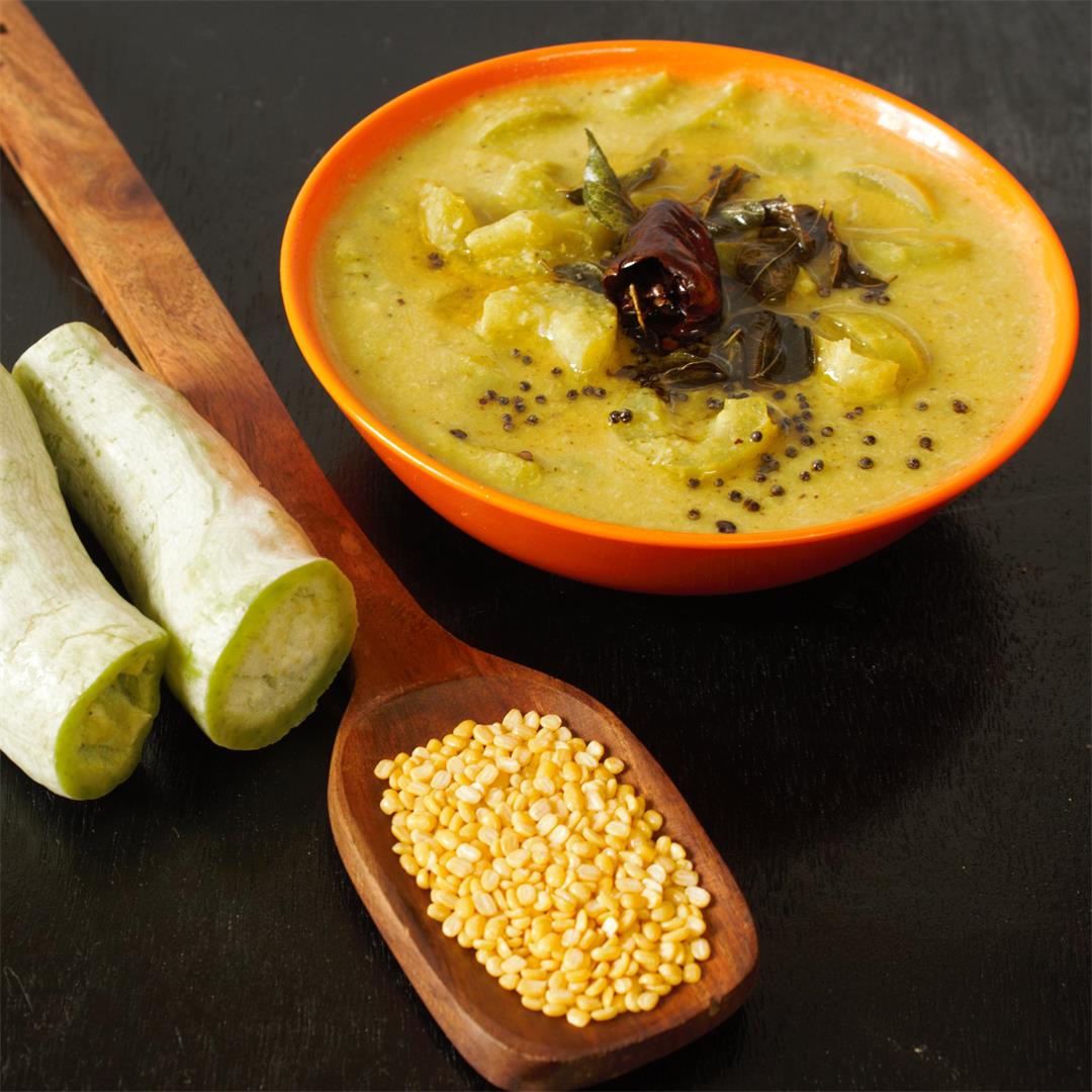 Snake Gourd Curry/Kootu/Dal – Food Opium