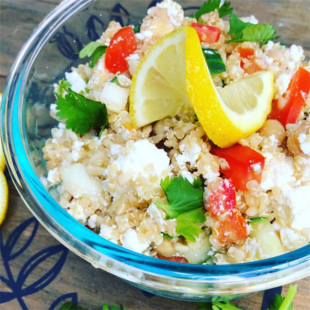 Vegetarian Quinoa & Feta Salad