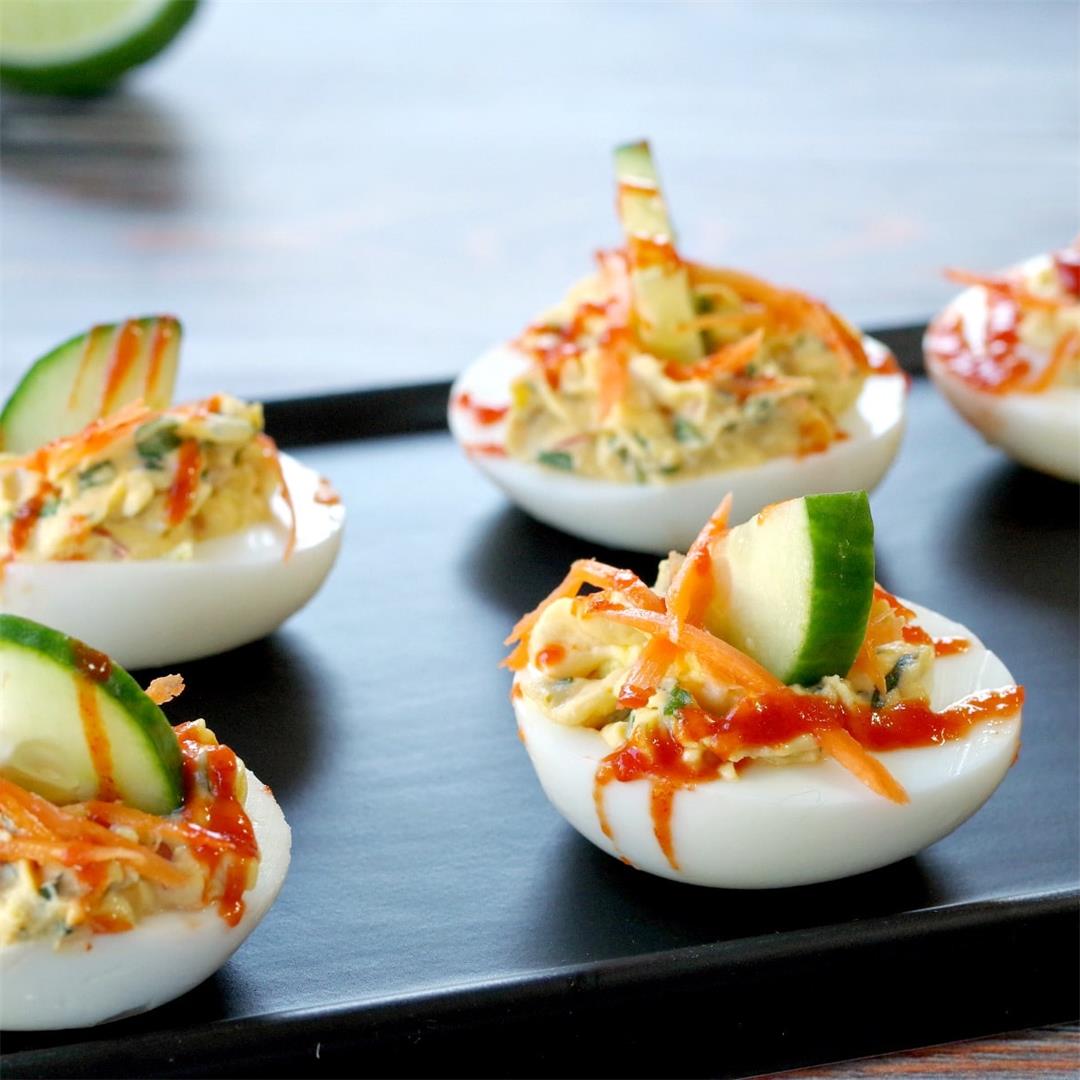 Banh Mi Devilled Eggs
