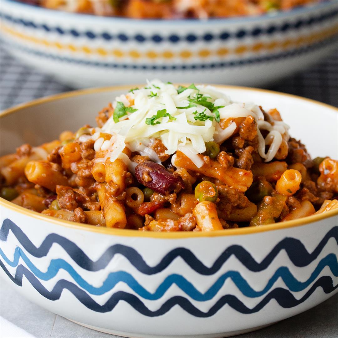 One-Pot Beef Mac And Cheese-Healthy Life Trainer
