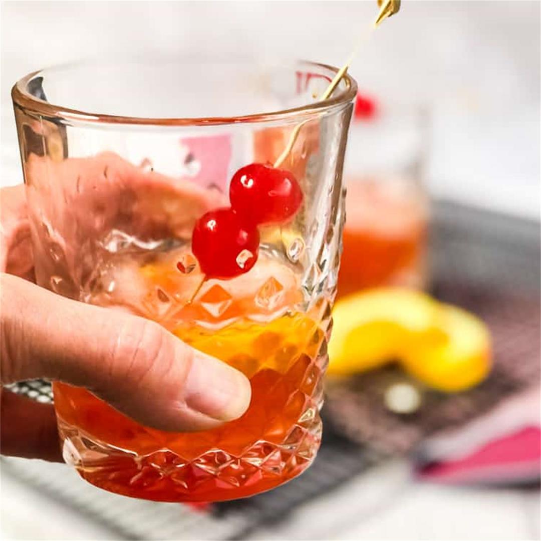 Peanut Butter Whiskey Old Fashioned
