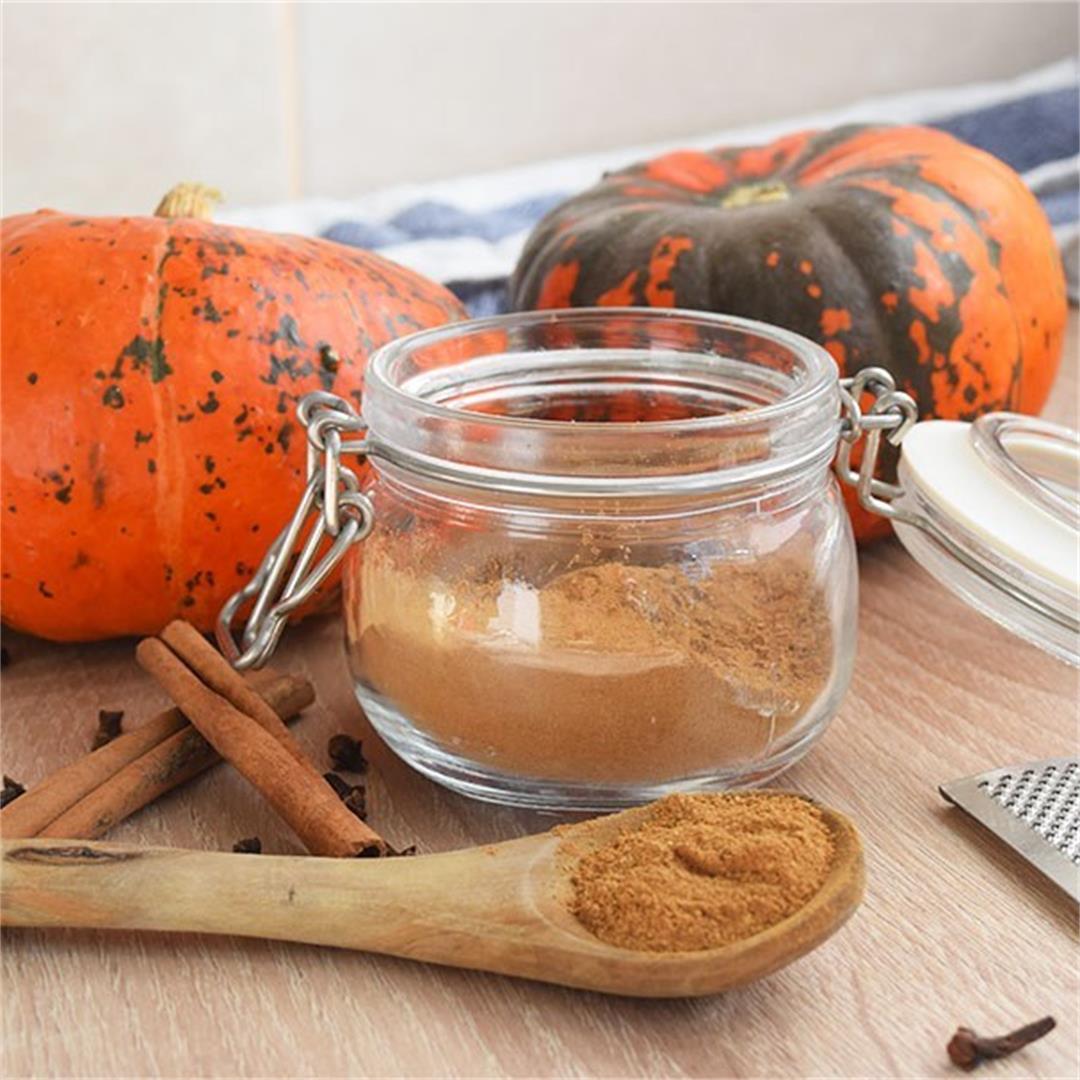 Homemade Pumpkin Spice Recipe from ADKitchenIdeas