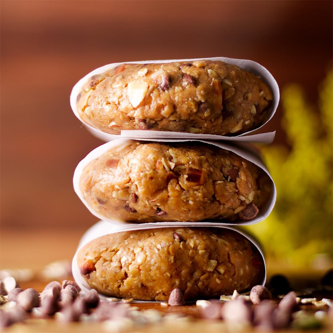 No-Bake Chocolate Peanut Butter Breakfast Cookies