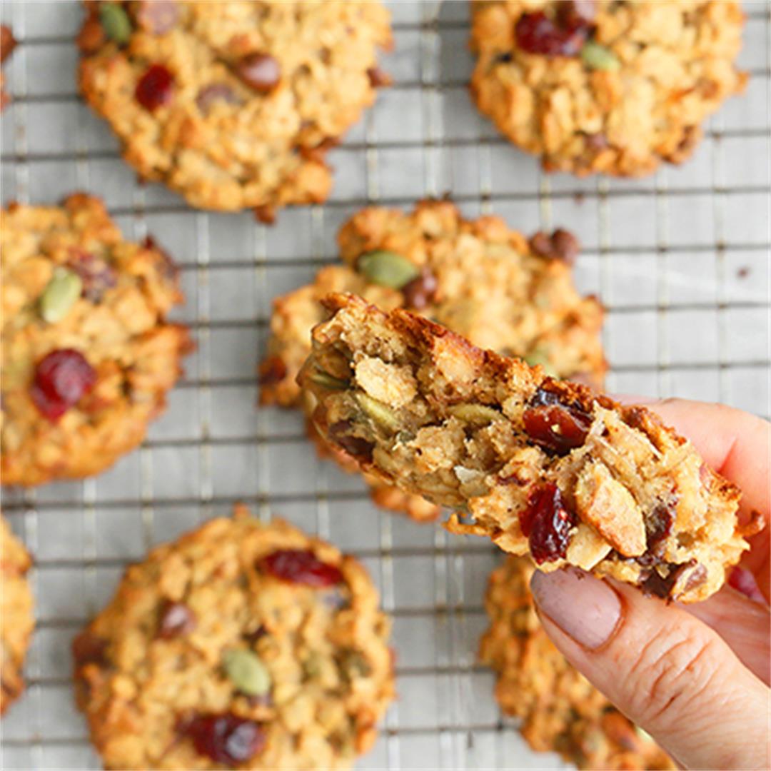 Breakfast Cookies (Healthiest Cookie Recipe)