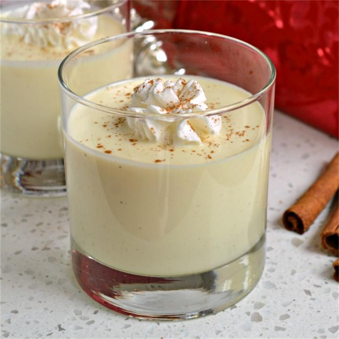Homemade Eggnog Recipe (So Much Better than Store Bought)