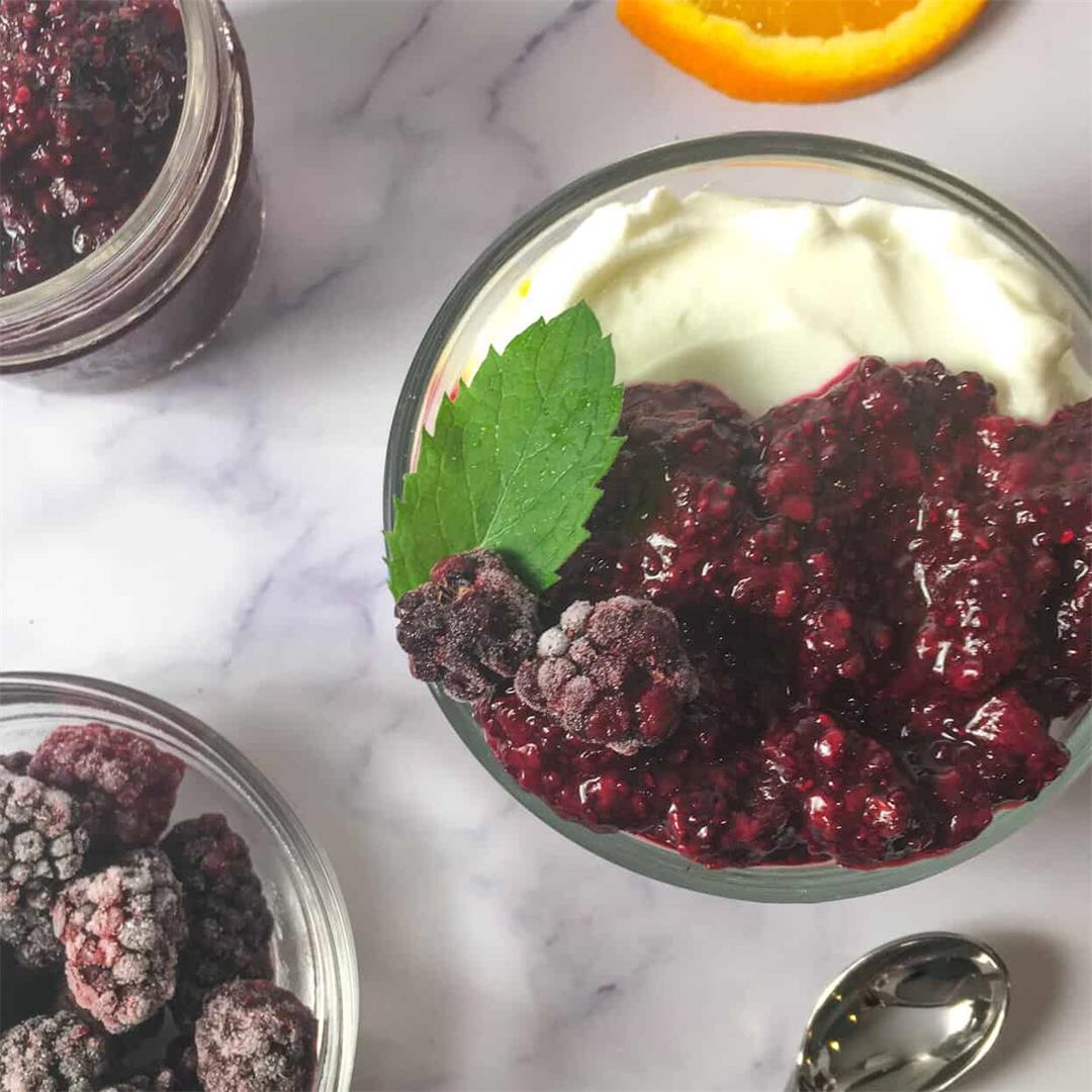 Marionberry Jam Recipe without Pectin