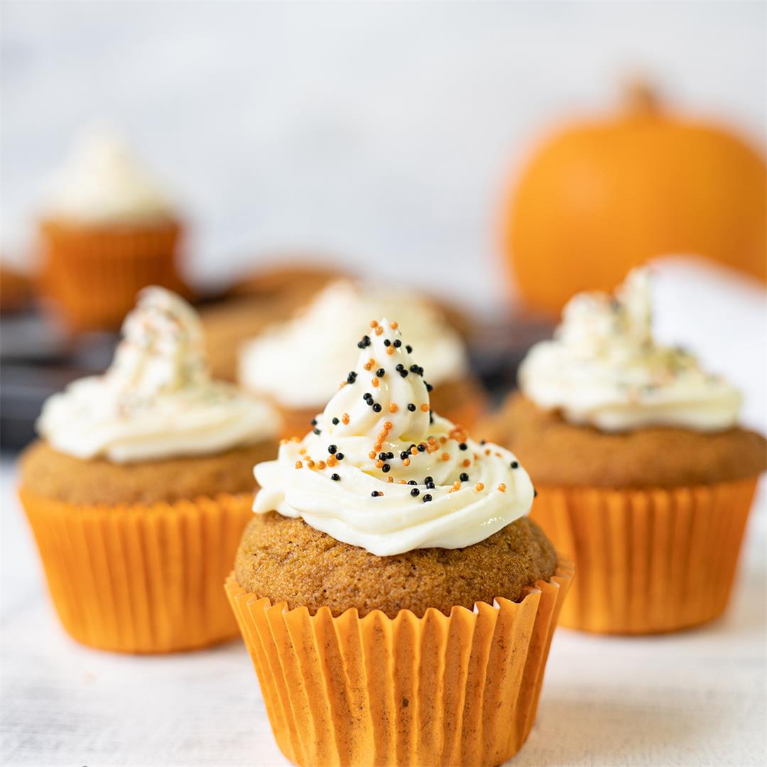 Pumpkin Cupcakes-Healthy Life Trainer