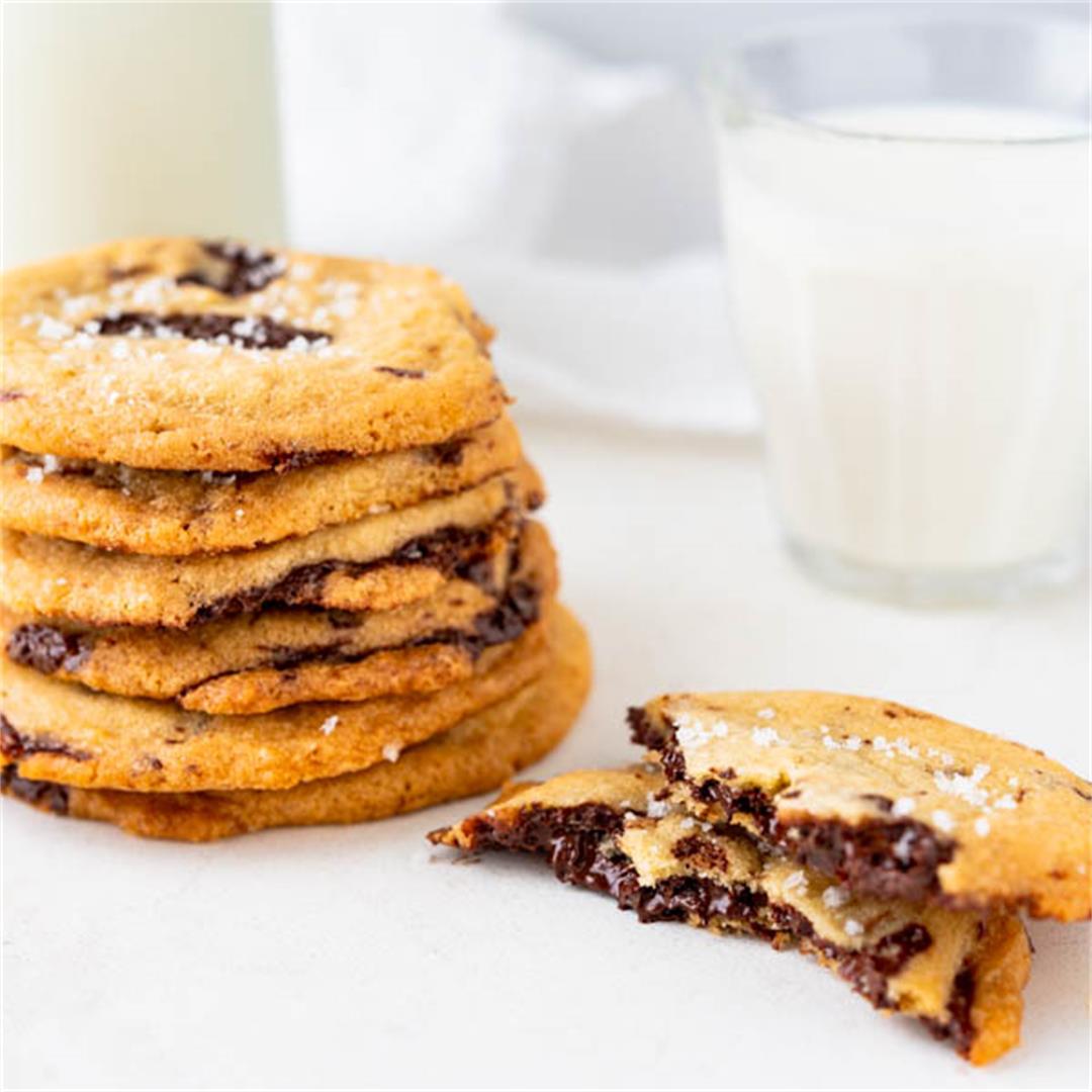 The Salted Tahini Chocolate Chip Cookies You Crave