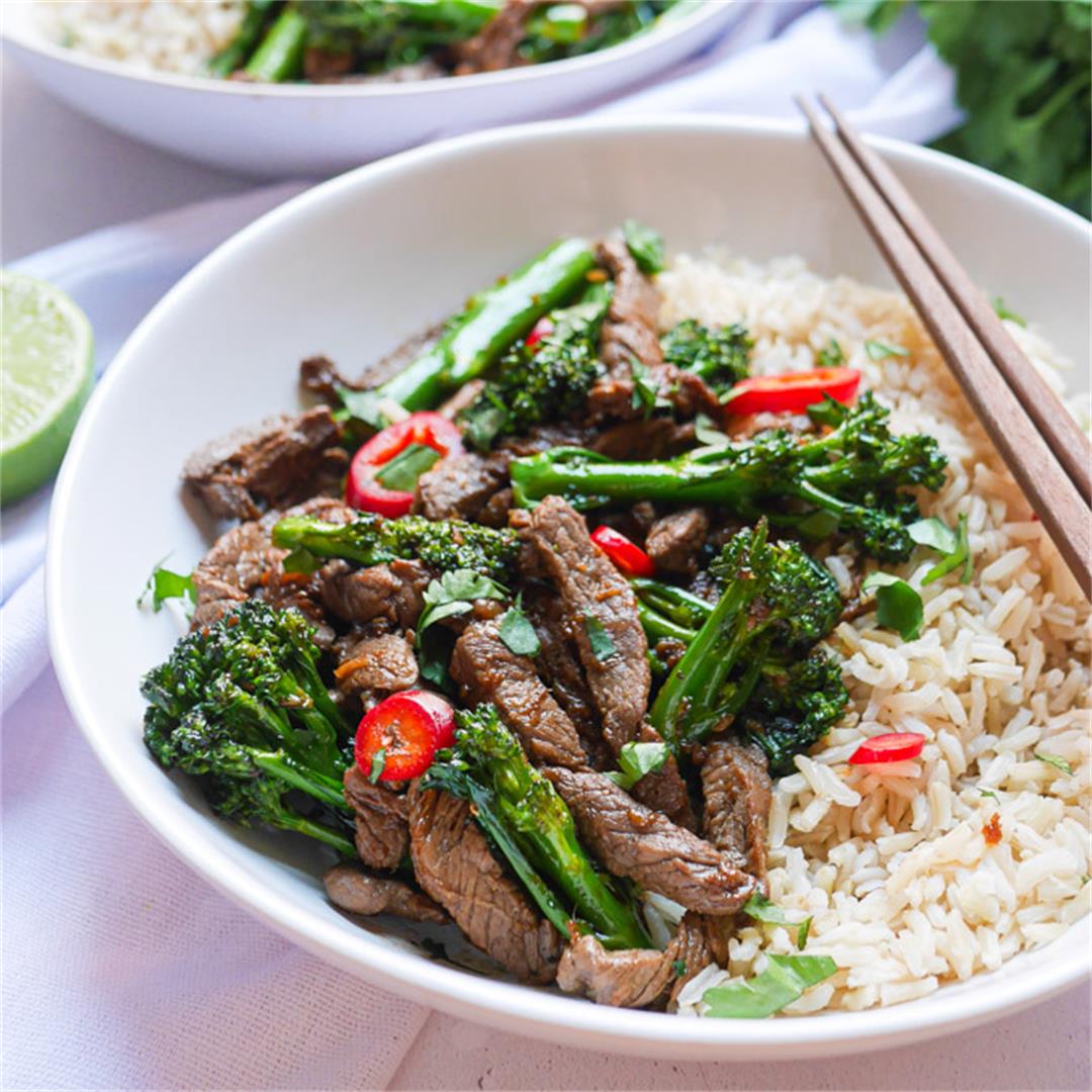 Vietnamese Beef & Broccoli Stir-Fry