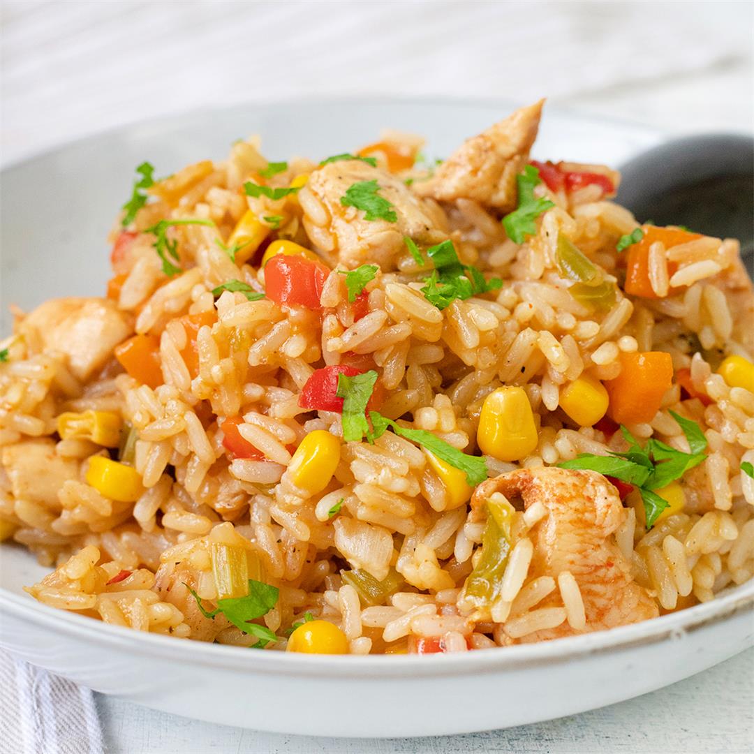 One-Pot Chicken and Rice-Healthy Life Trainer