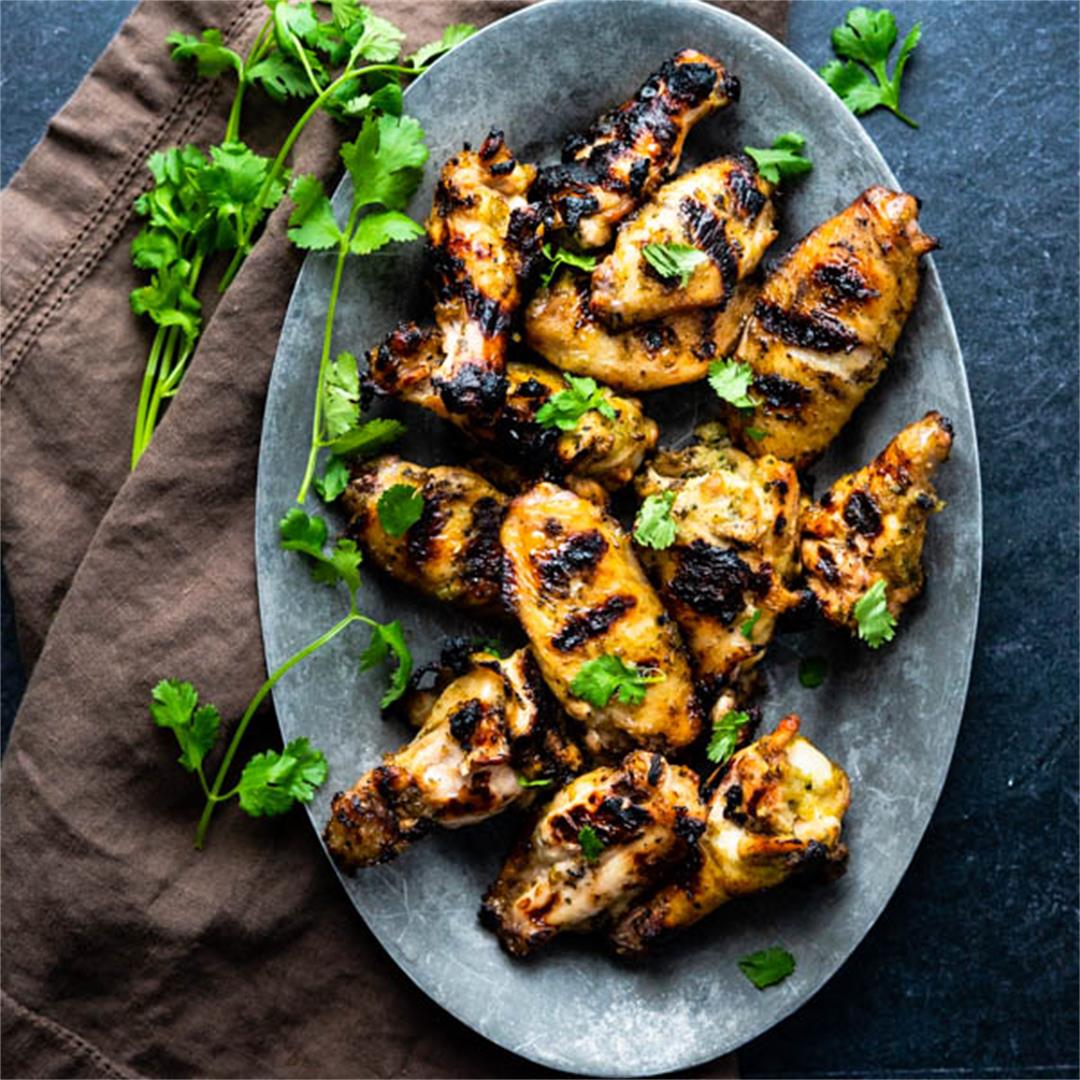 Amazing Hatch Chile Grilled Chicken Wings Recipe