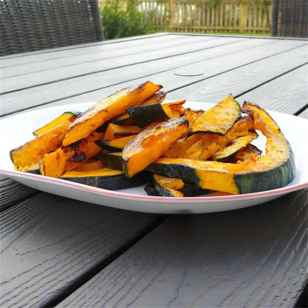 Easy Grilled Winter Squash