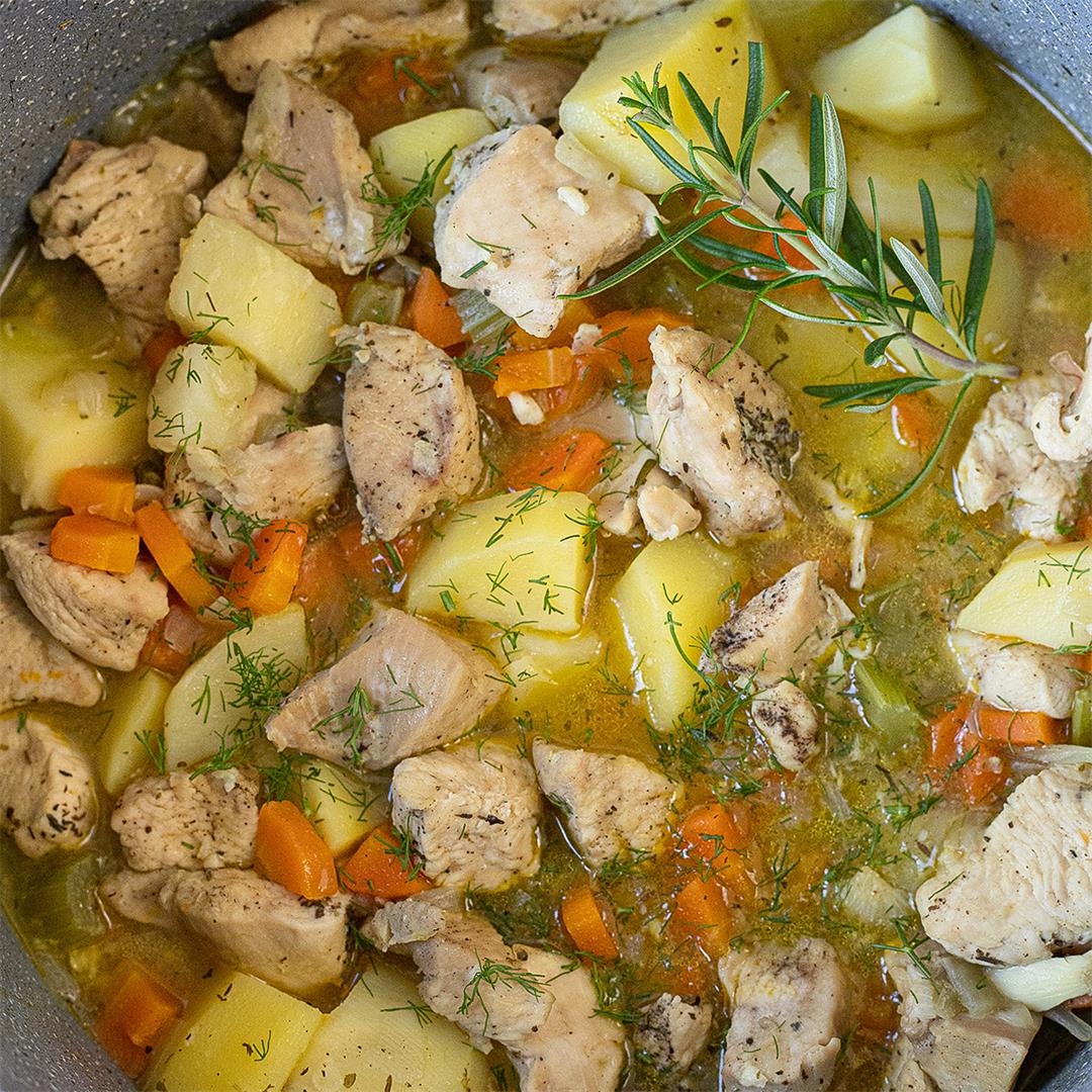Chicken Stew With Veggies-Healthy Life Trainer
