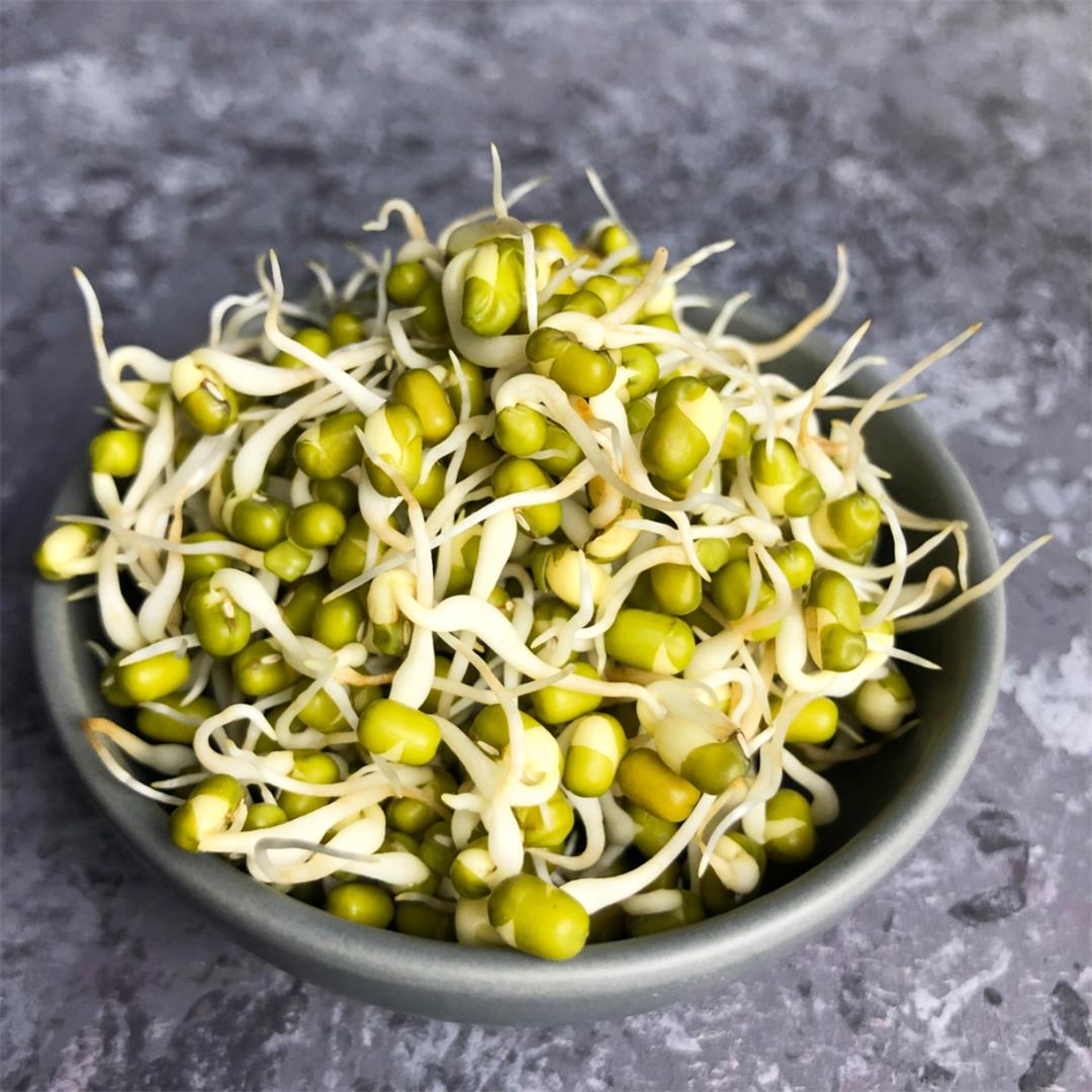 How to make green moong sprouts