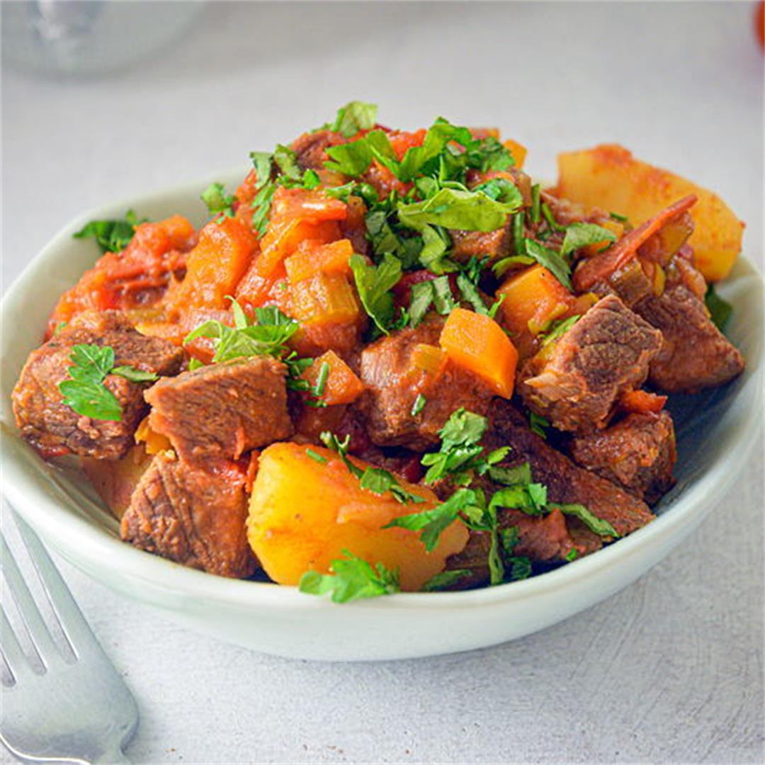 Electric Skillet Classic Beef Stew