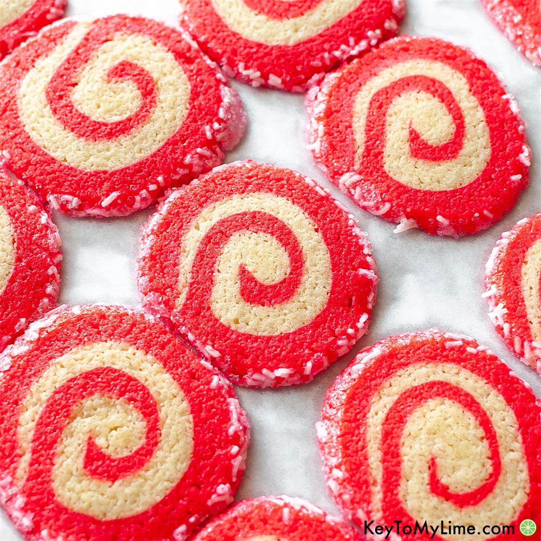Best Christmas Pinwheels VIDEO: How to Make Pinwheel Cookies