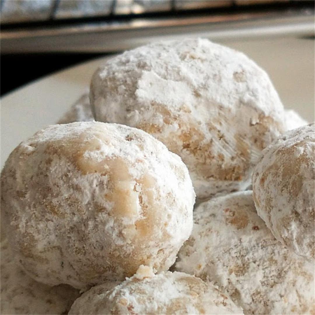 Gluten and Nut Free Snowball Cookies