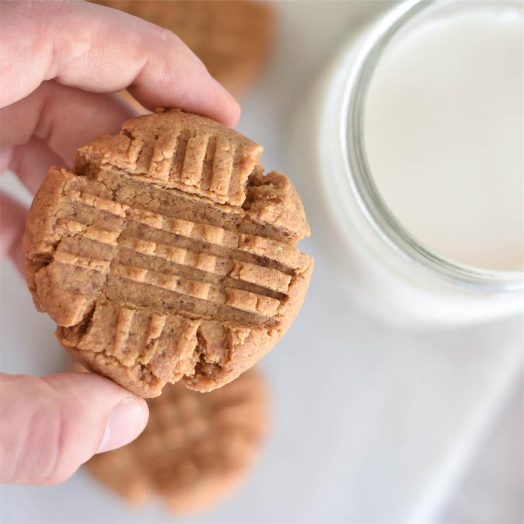 Flourless Peanut Butter Cookies (Keto, Gluten-Free) — Foodborne