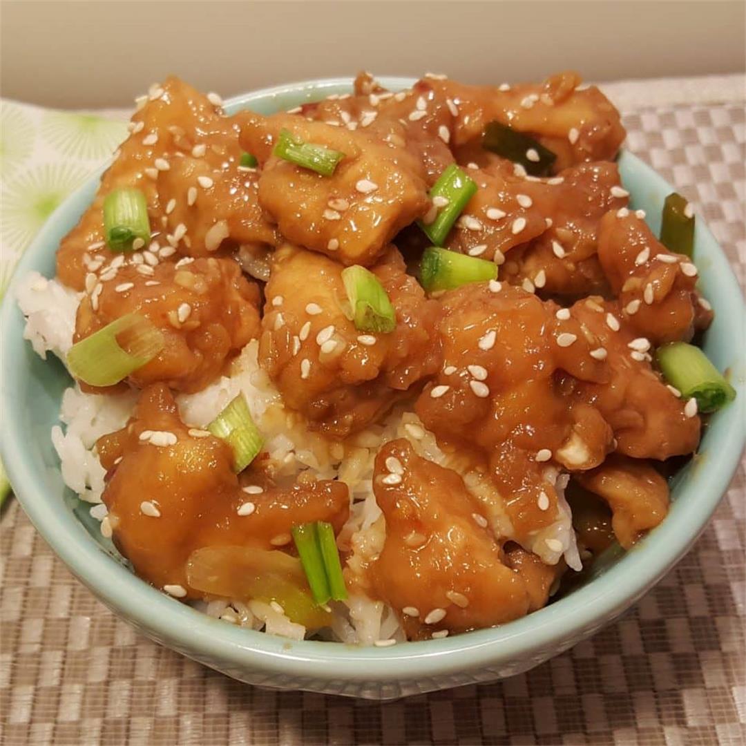 Pressure Cooker Chinese Take-Out General Tso’s Chicken