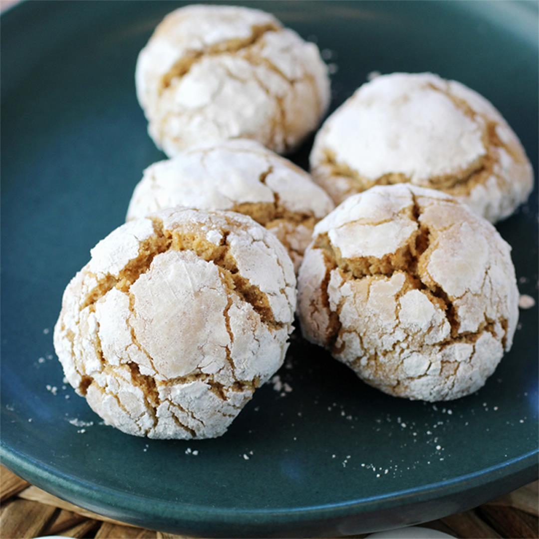 Brown-Butter Crinkle Cookies