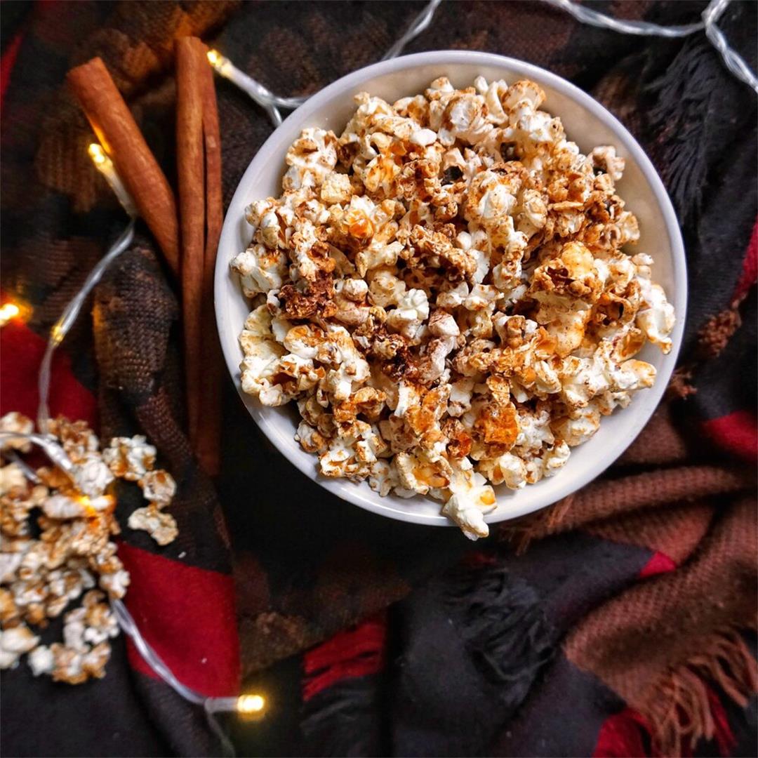Maple Cinnamon Popcorn Recipe