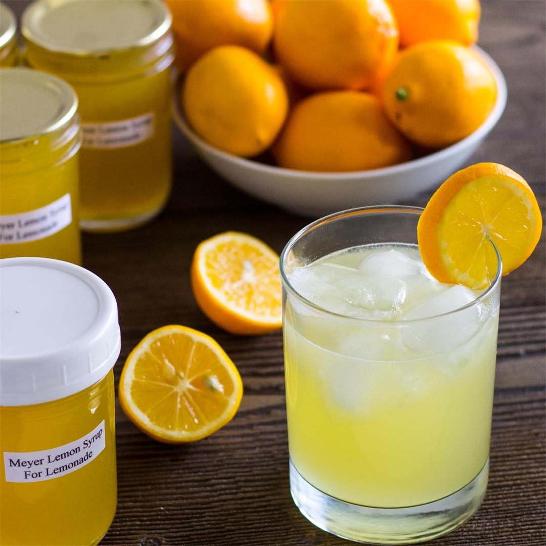 Meyer Lemon Syrup for Lemonade » The Joy of an Empty Pot