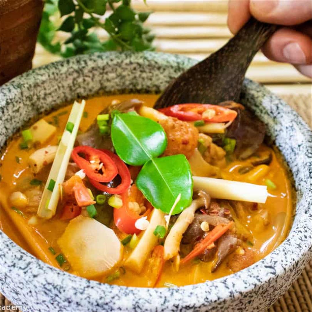 Thai Vegan Tom Yum Soup