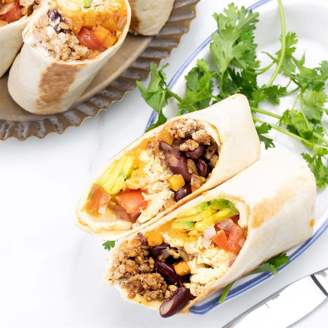 Breakfast Burrito Recipe: An Easy, Healthy Make-Ahead Meal Prep