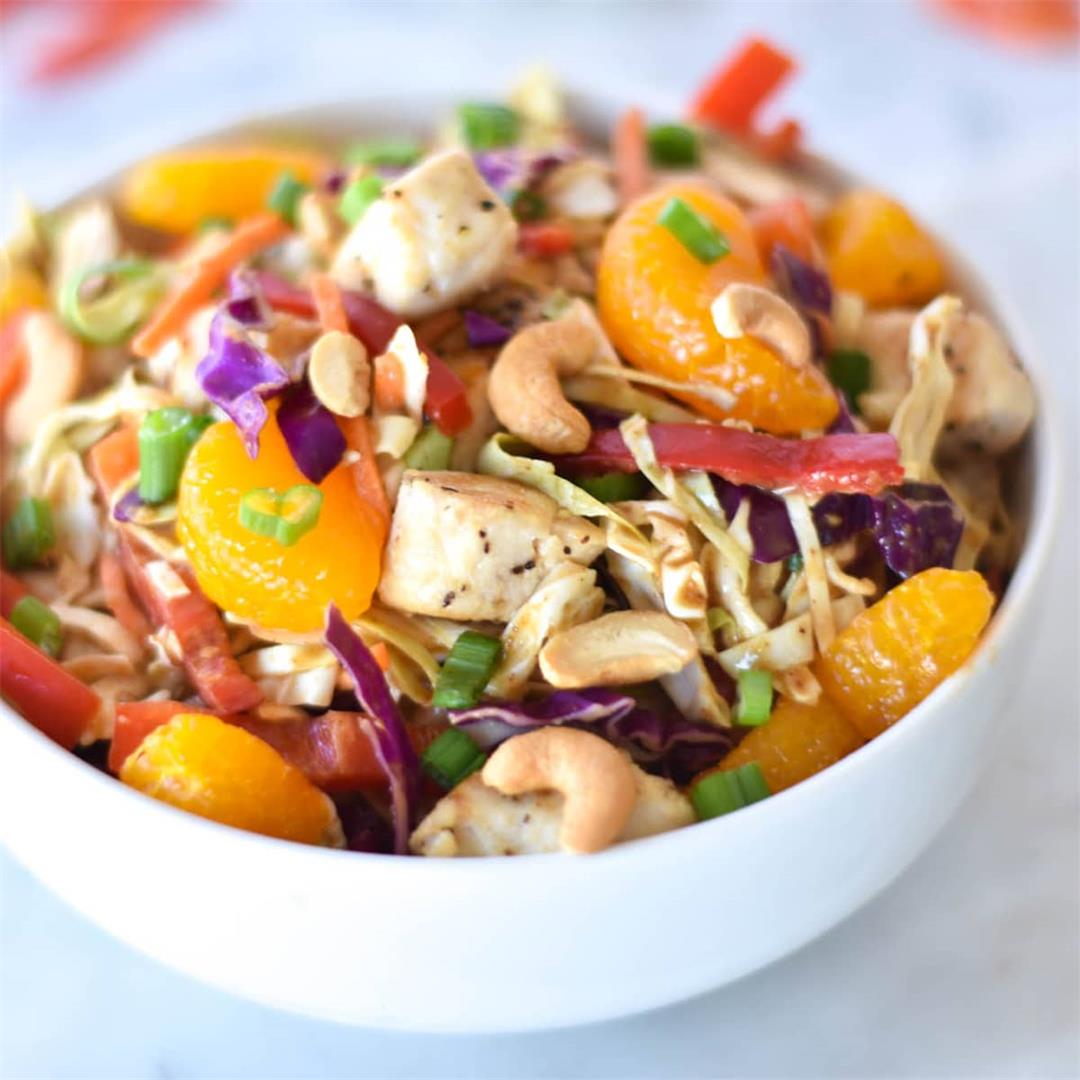 Whole30 Asian Chicken Salad — Foodborne Wellness