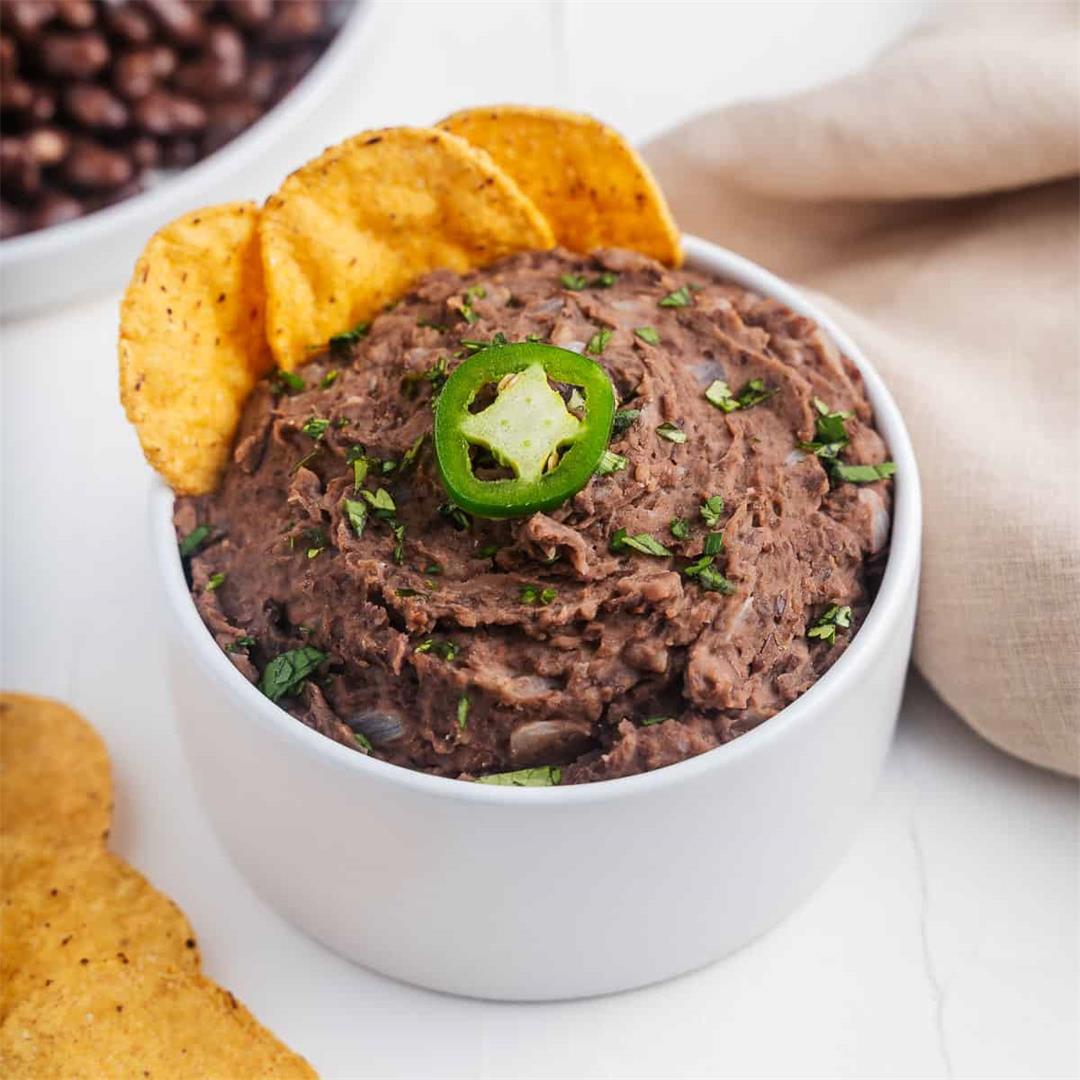 How To Make Refried Beans (Black or Pinto)