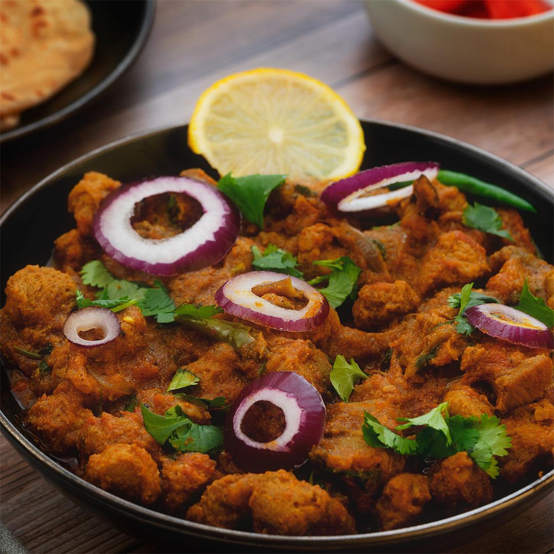 Soya Chunks Curry | Meal Maker Gravy