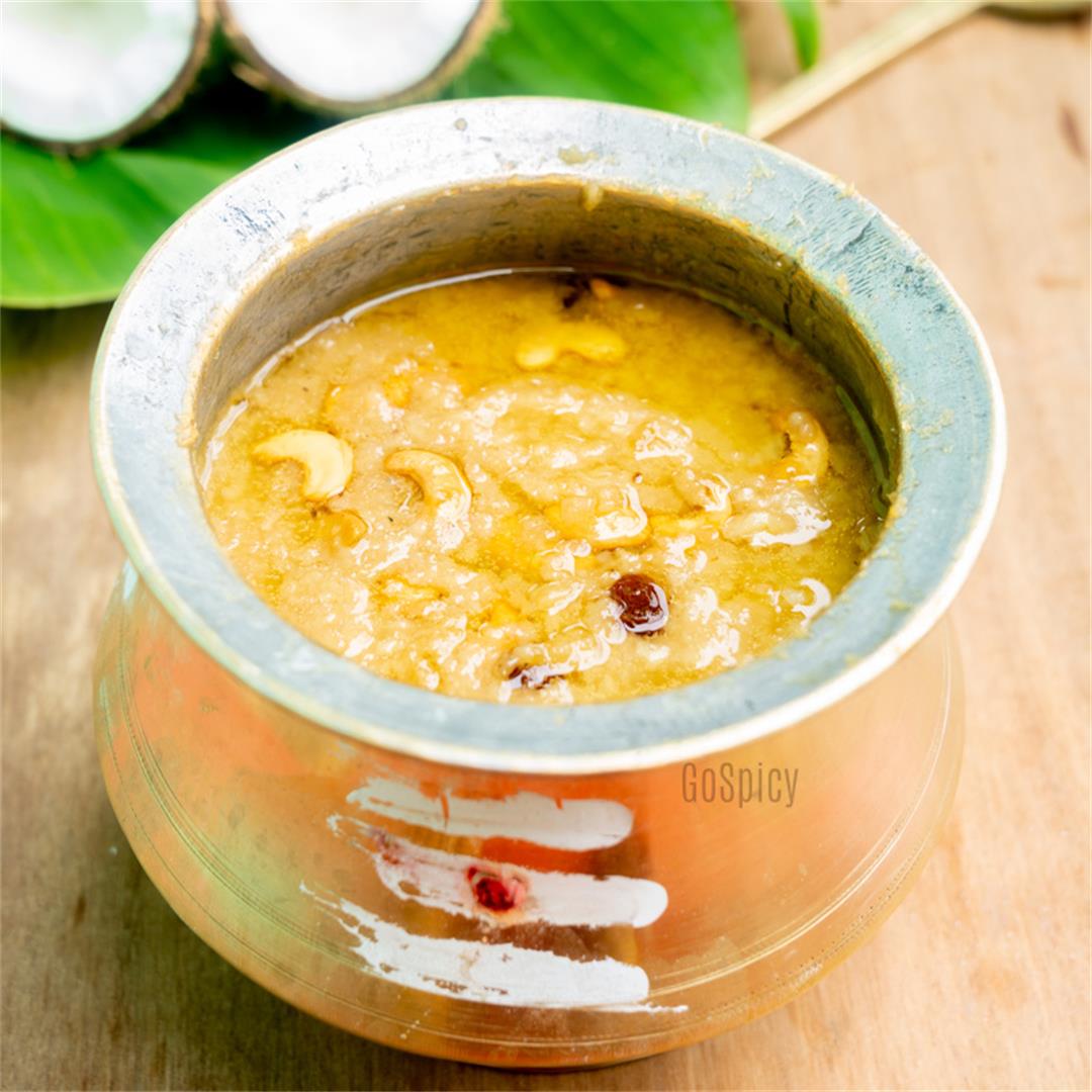 Sakkarai Pongal Recipe, Sweet Pongal