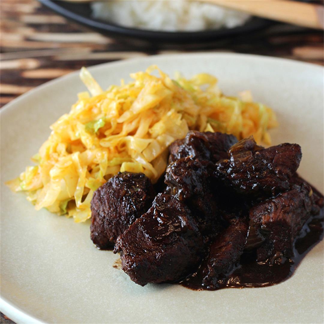 Sweet-and-sour braised lamb with tamarind