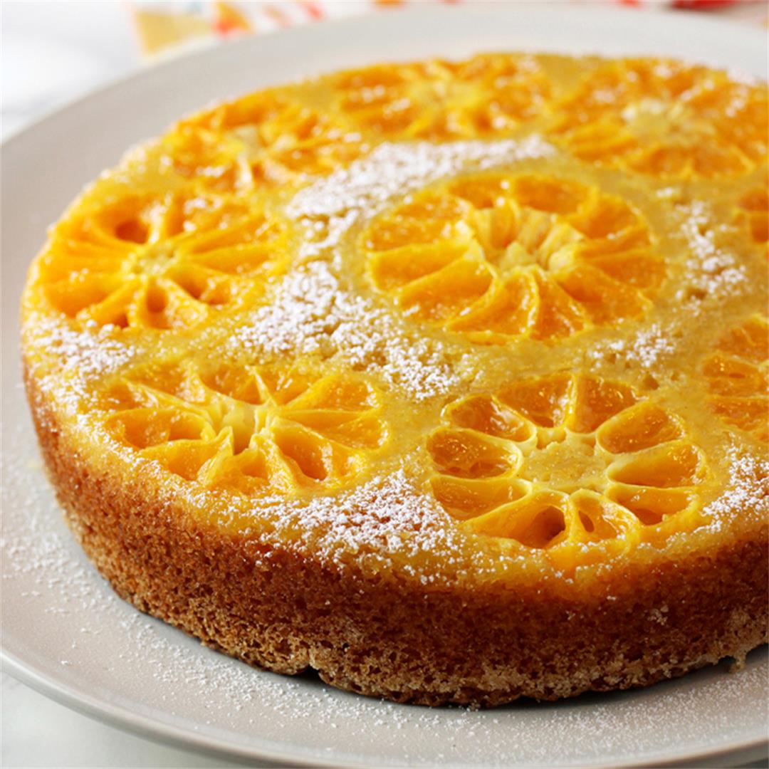 Upside-Down Clementine Cake