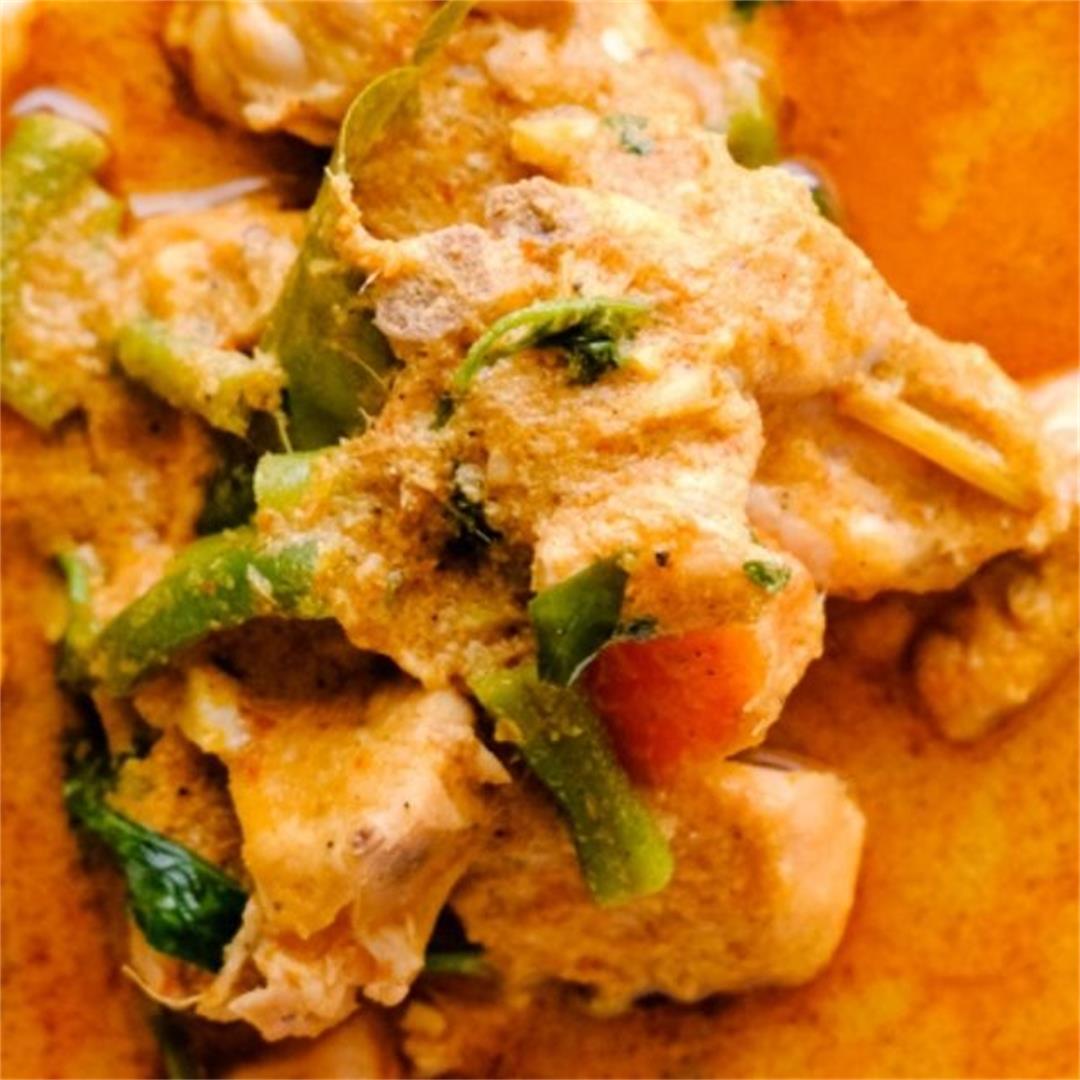 Thai Red curry with Chicken