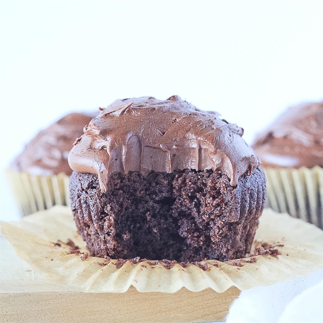 Vegan Gluten Free Chocolate Cupcakes Recipe