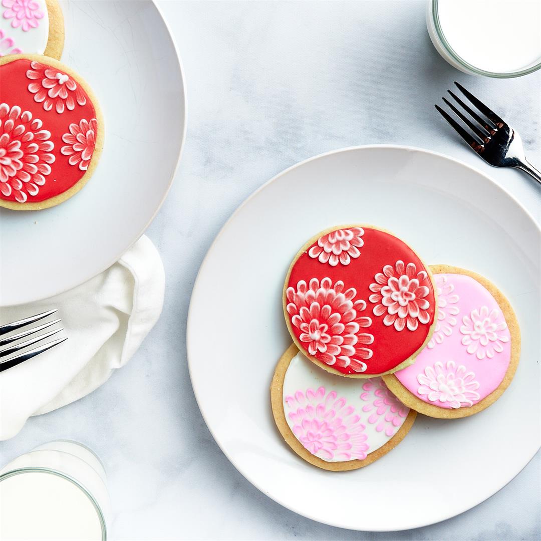 Valentine's Day grapefruit sugar cookies » 8th Street Mess