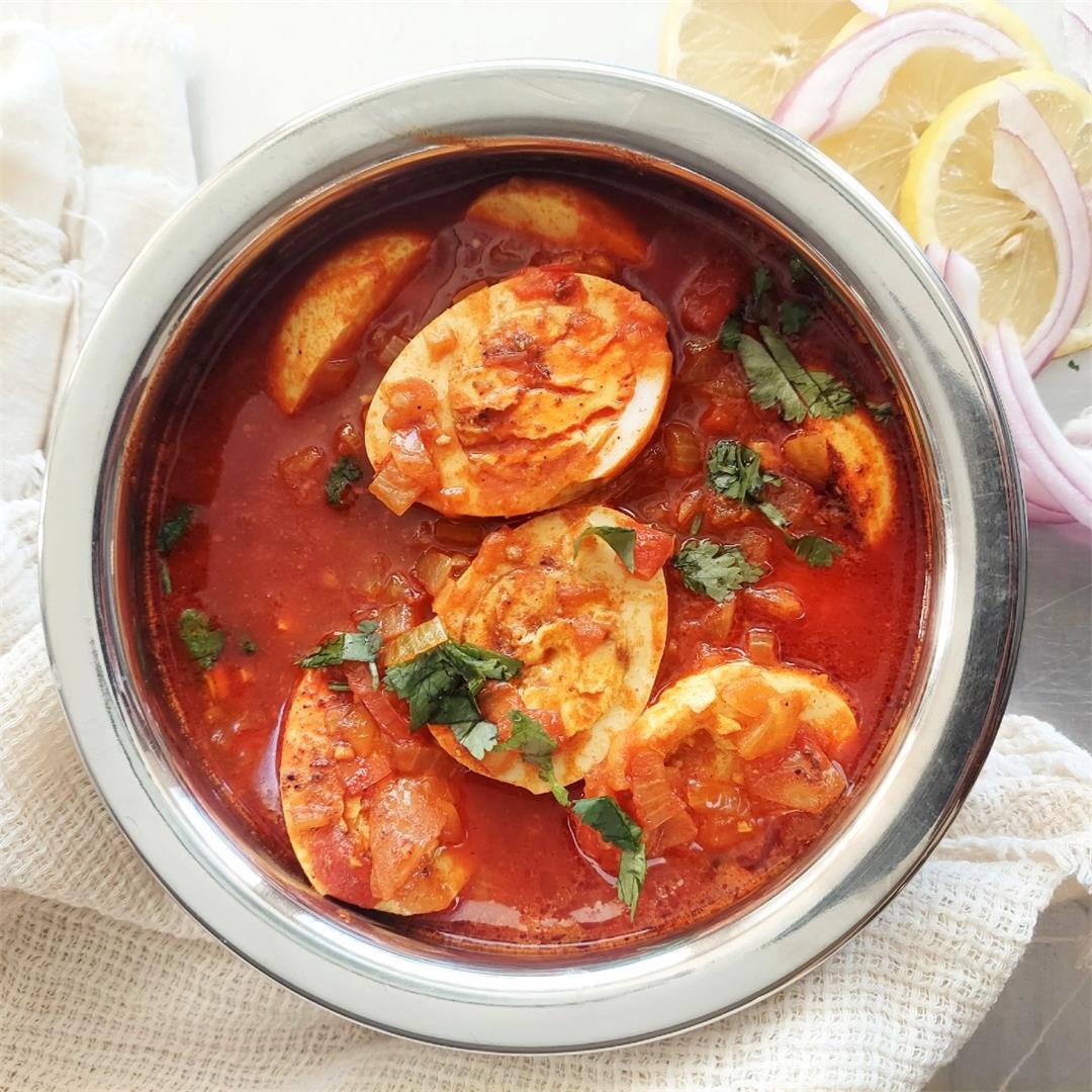 Easy Masala Egg Curry Recipe