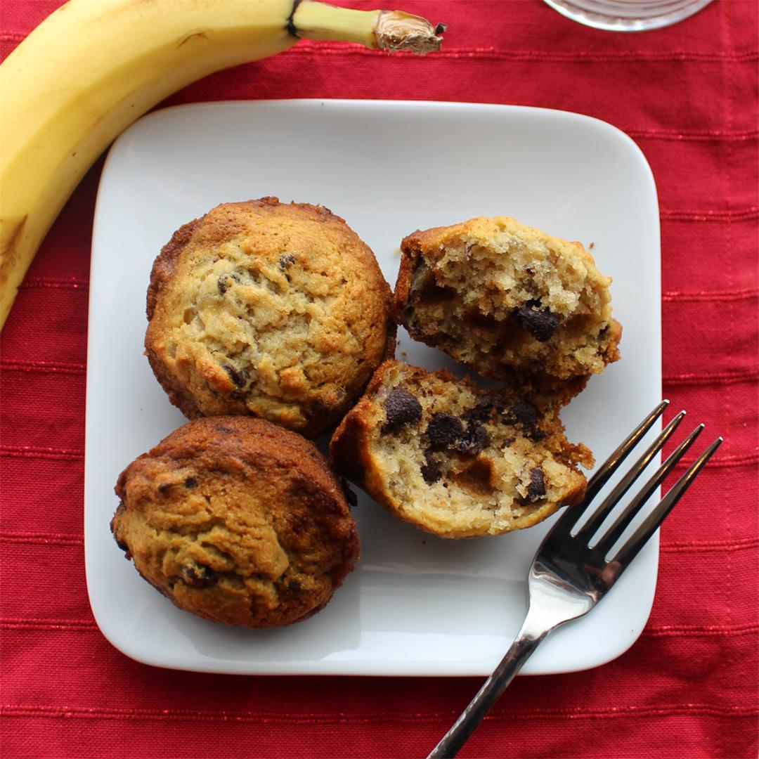 Click Here for our Chocolate Chip Banana Muffin Recipe-Yay Kosh