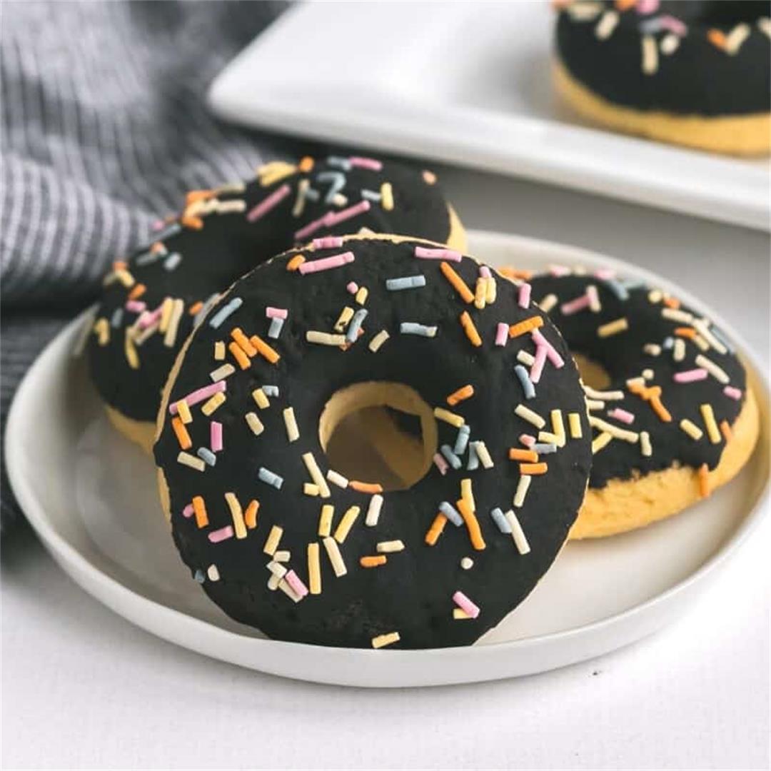 Keto Pancake Mix Donuts (Gluten-Free, Sugar-Free)