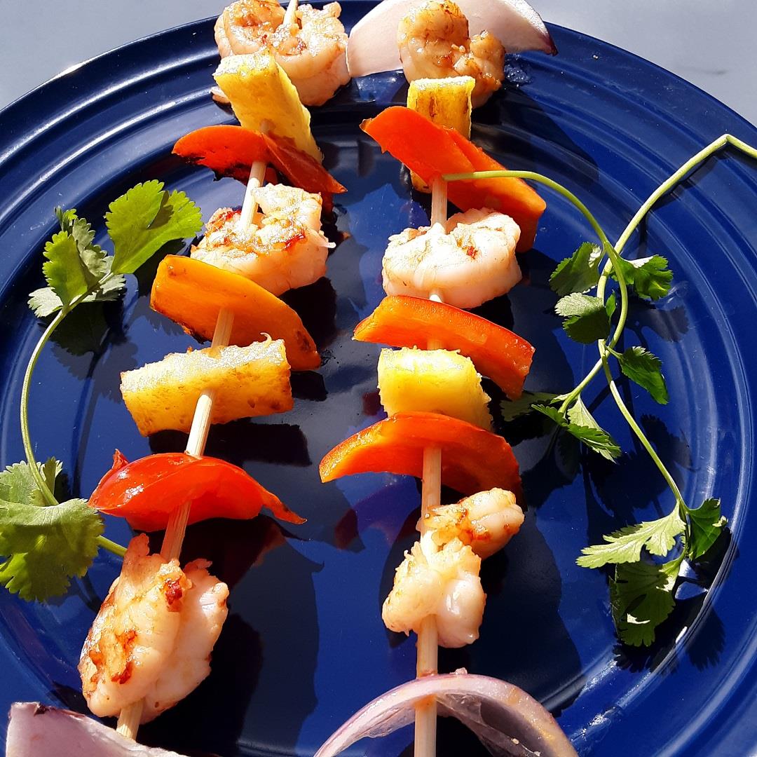 Easy Shrimp Kabobs