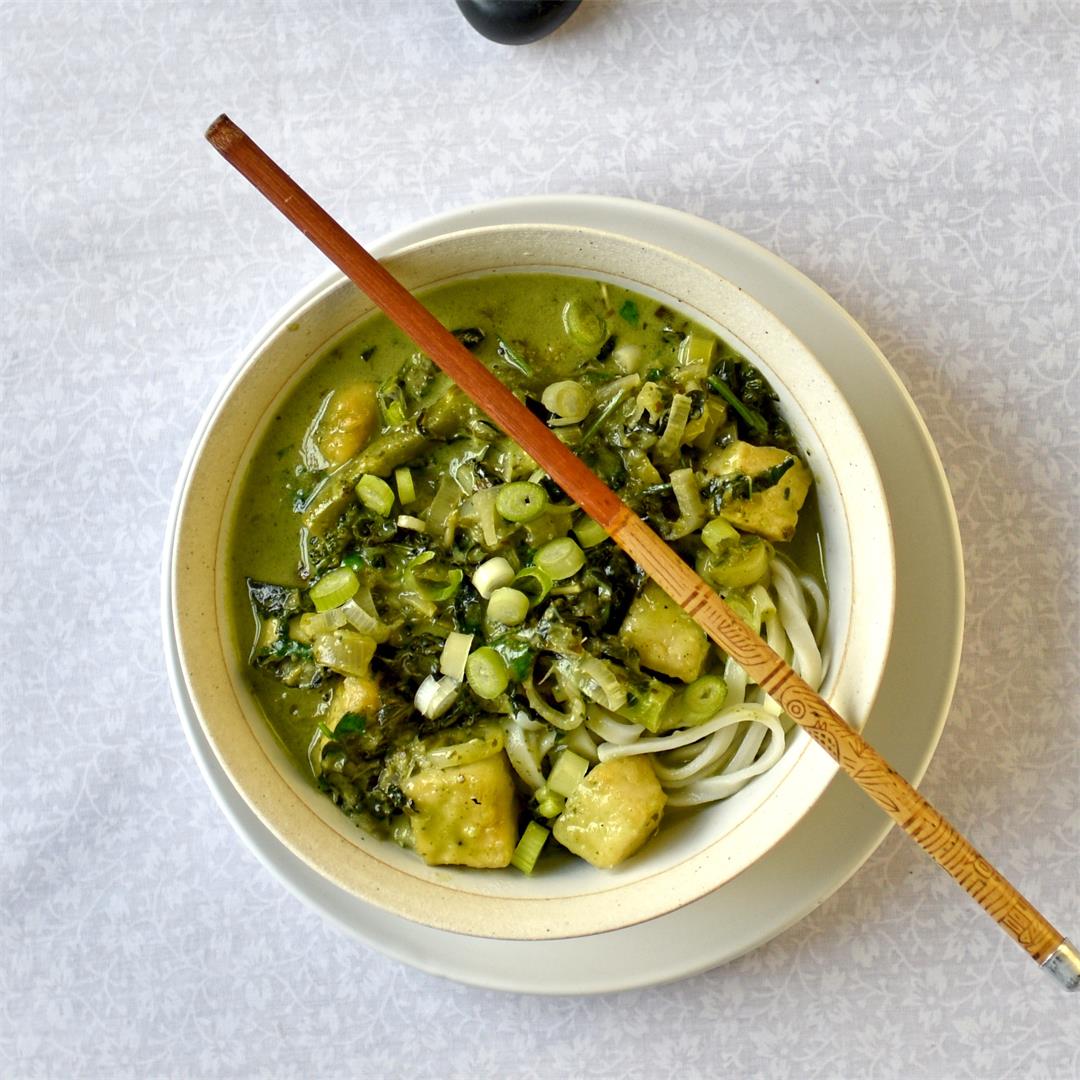 green curry noodles