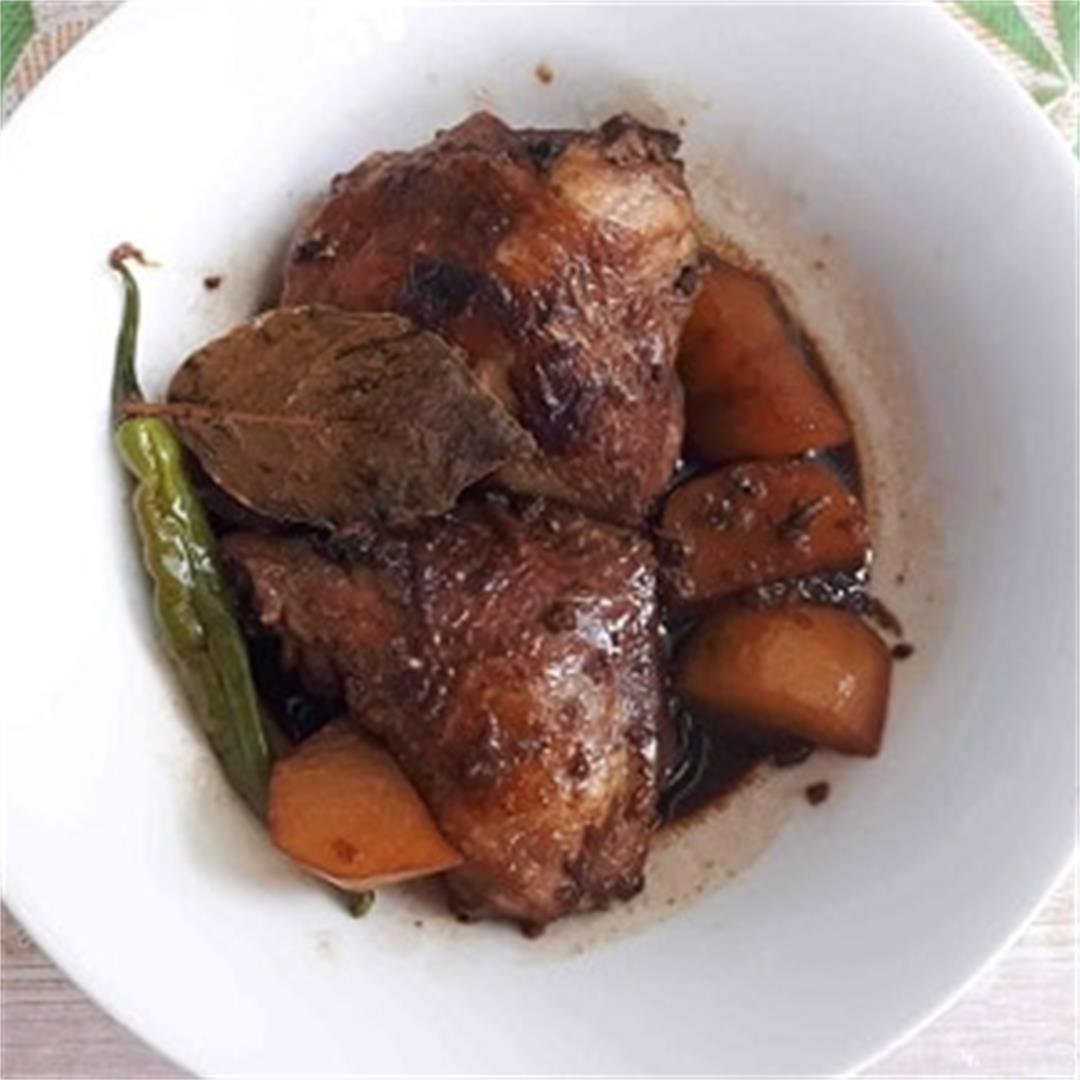 Chicken Adobo with Potatoes Recipe