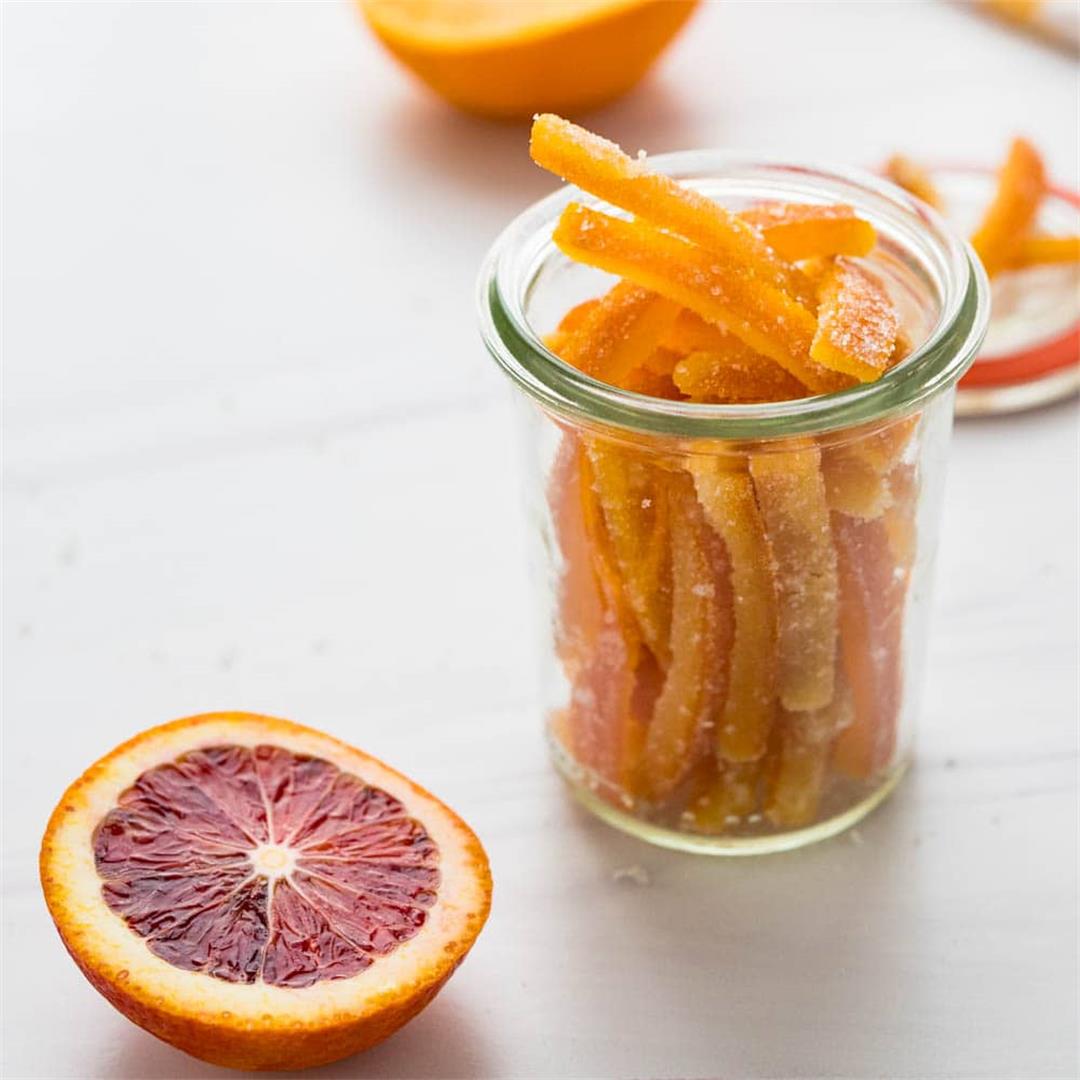 How To Make Candied Citrus Peel From Scratch