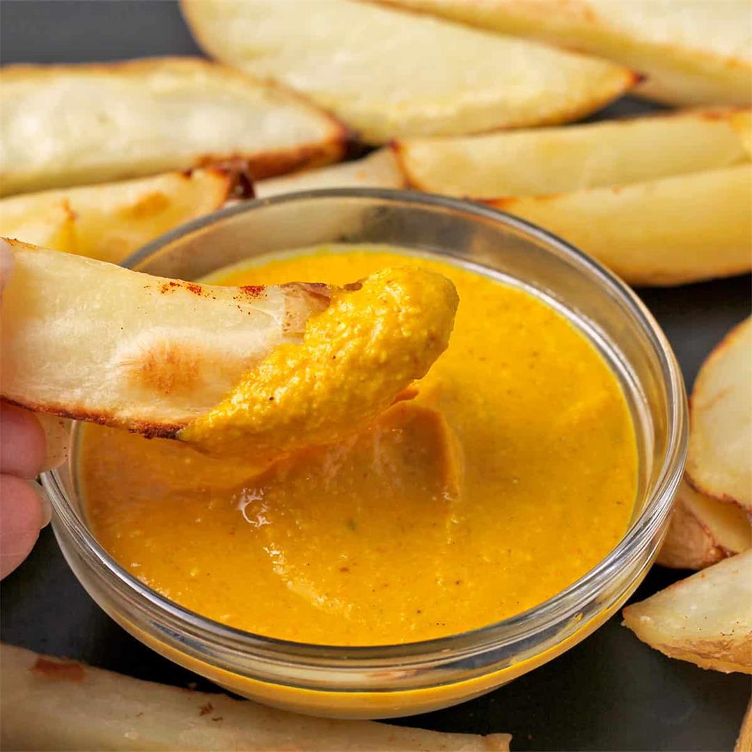 vibrant curry dipping sauce