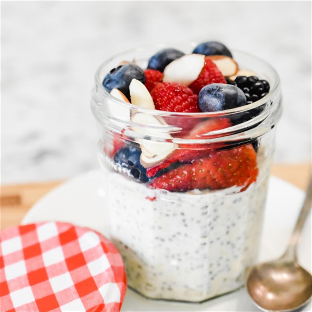High Protein Overnight Oats Recipe