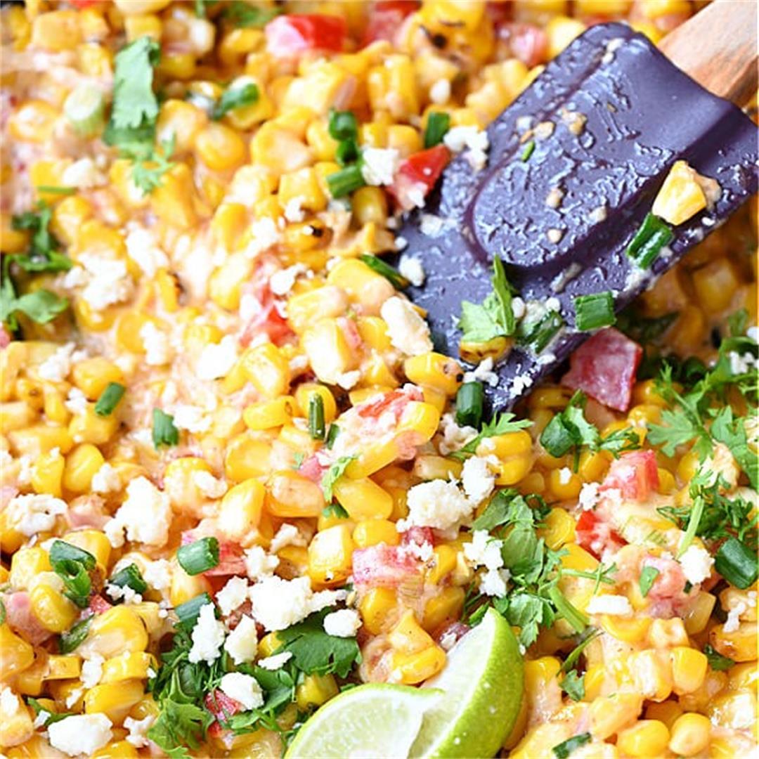 The Best Mexican Street Corn Salad (With Video)