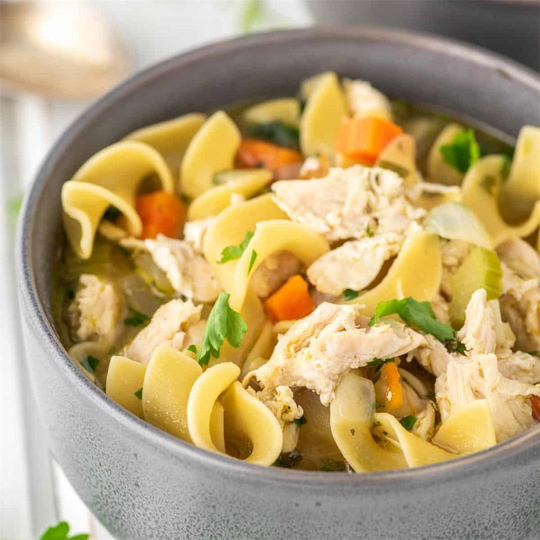 Easy Homemade Chicken Noodle Soup