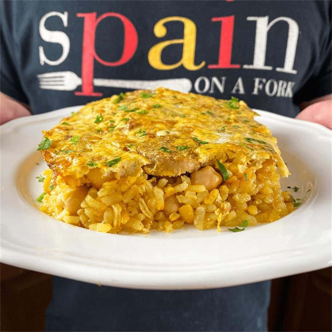 Oven-Crusted Spanish Rice | Arroz con Costra Recipe