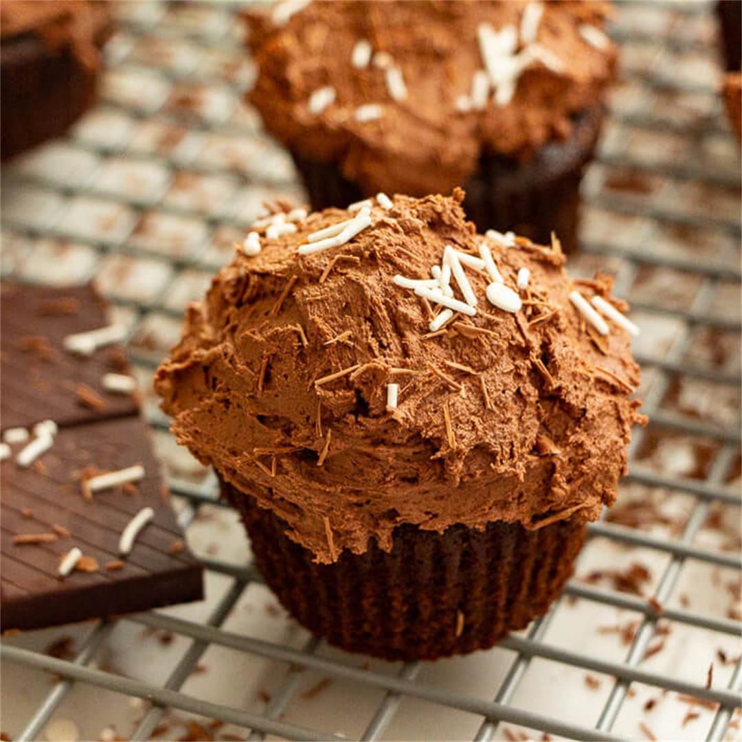 Vegan Gluten-Free Chocolate Cupcakes